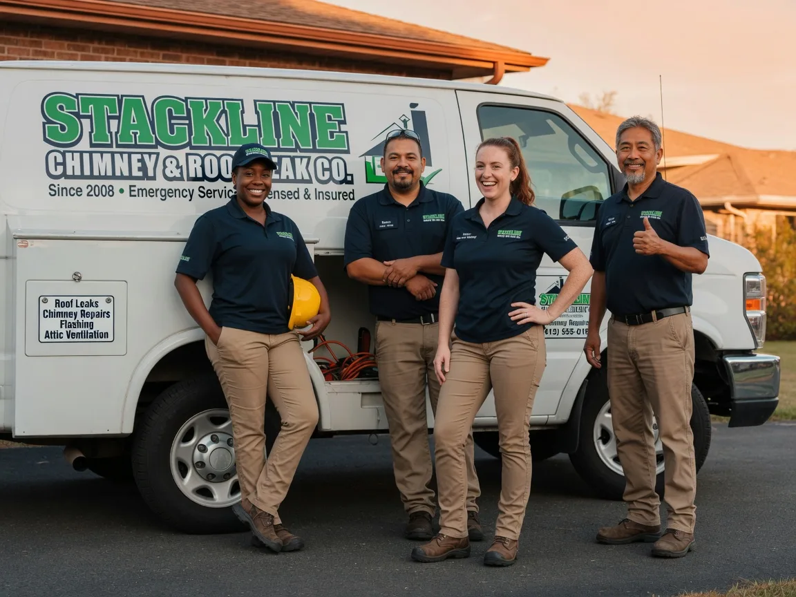 Chimney flashing repair company in Tennyson, IN